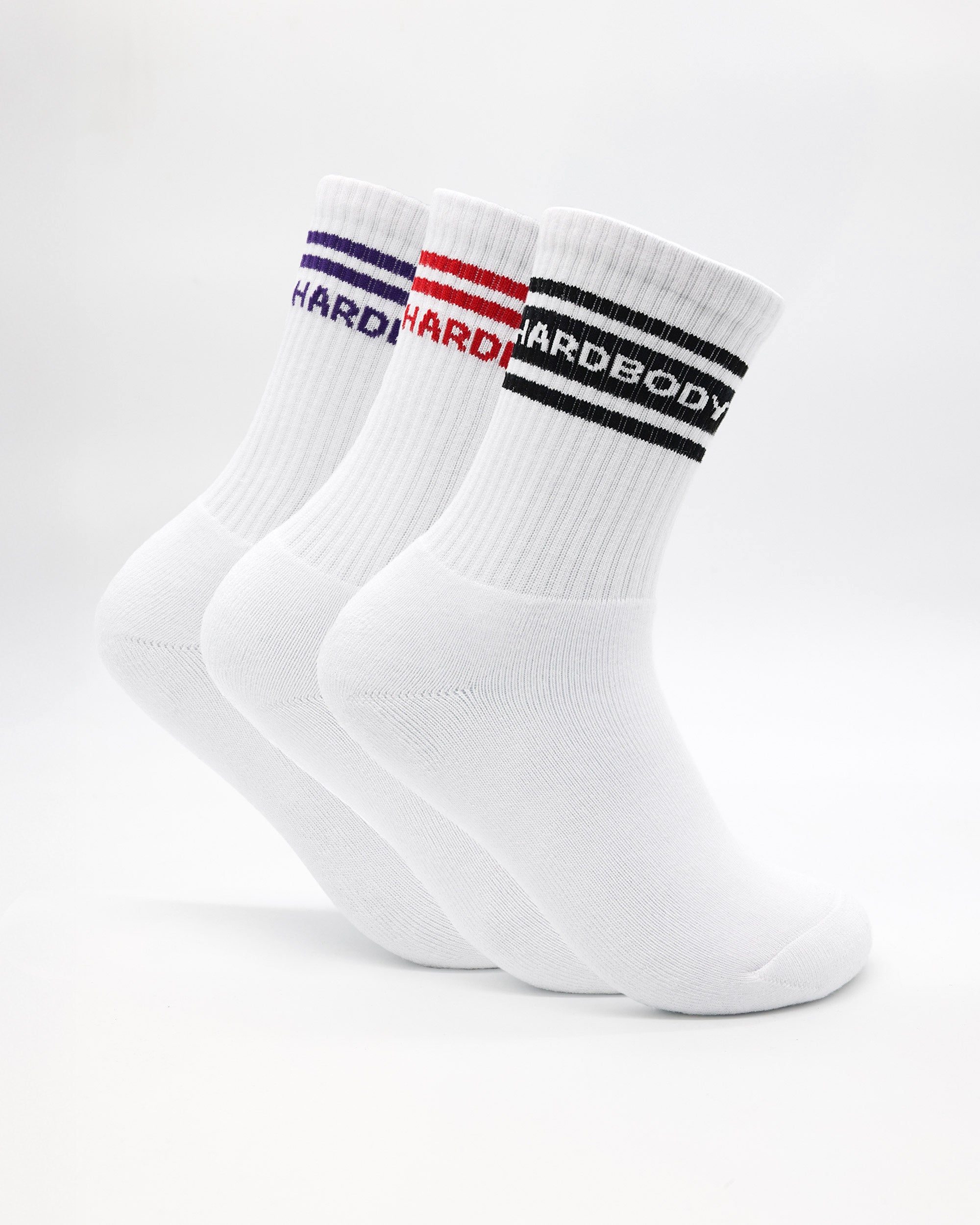 Hardbody Title Socks (3 Pack)