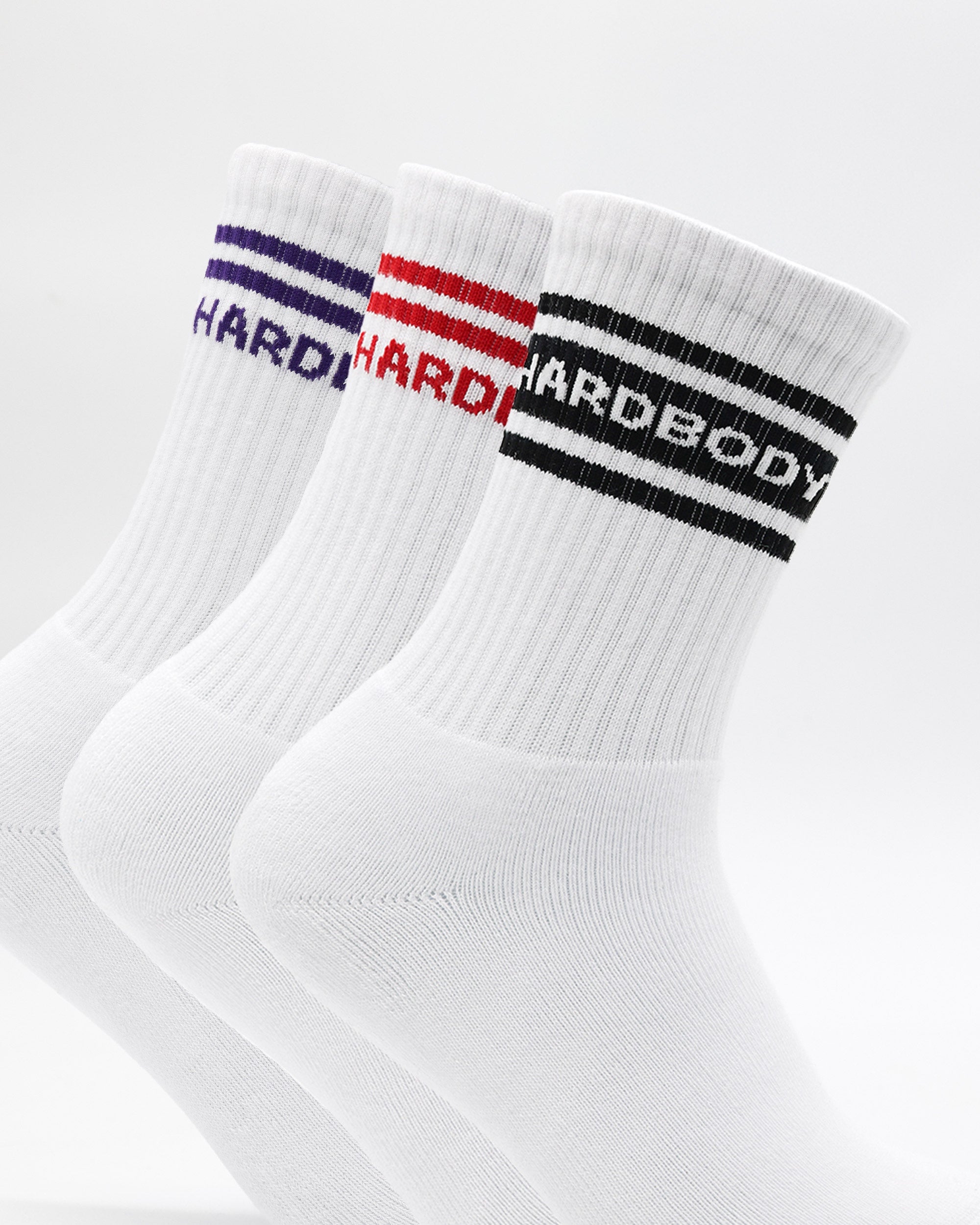 Hardbody Title Socks (3 Pack)