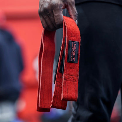 Premium Lifting Straps Red