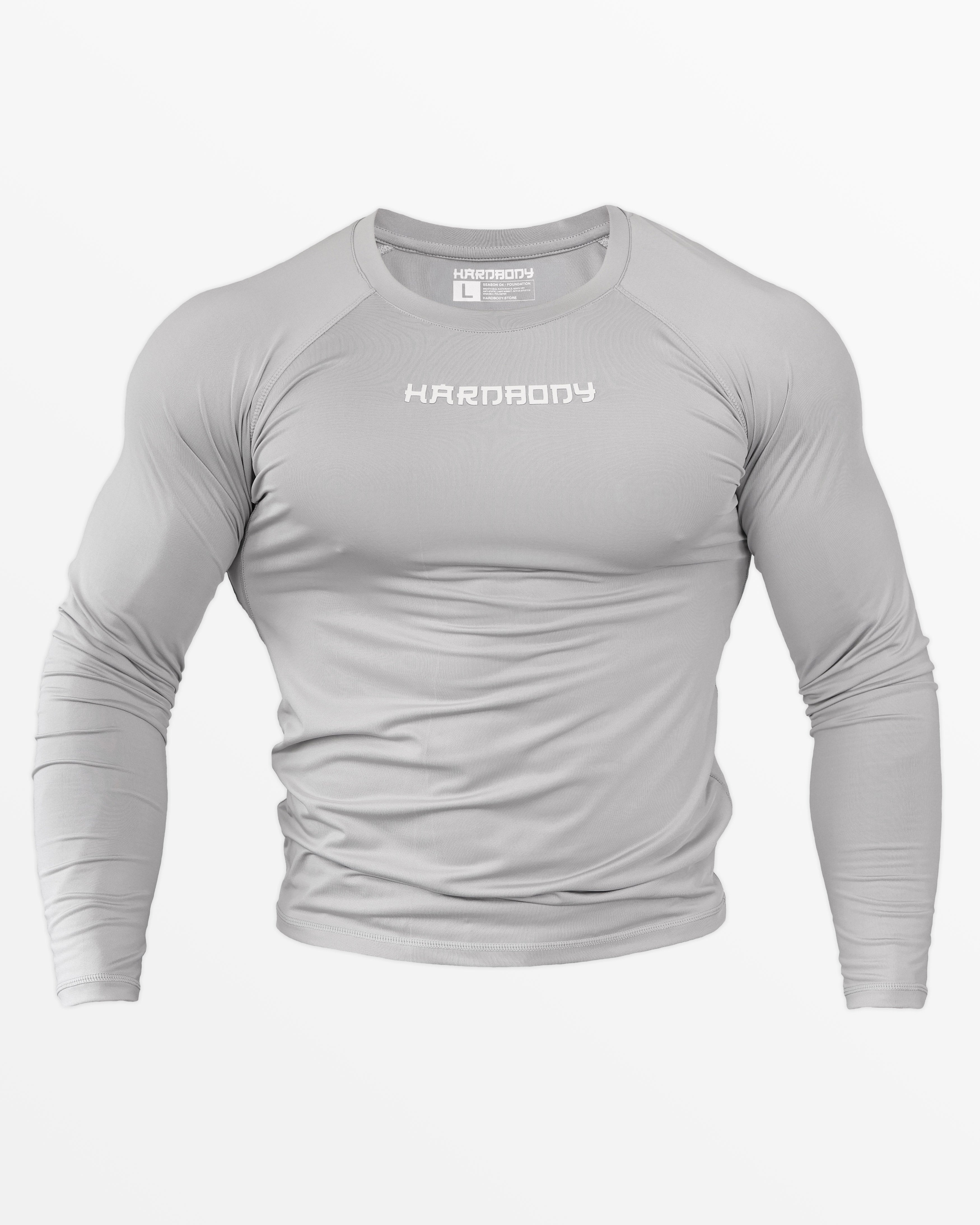Grey Compression Long Sleeve