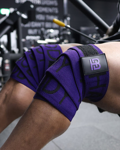 Knee Wraps Purple