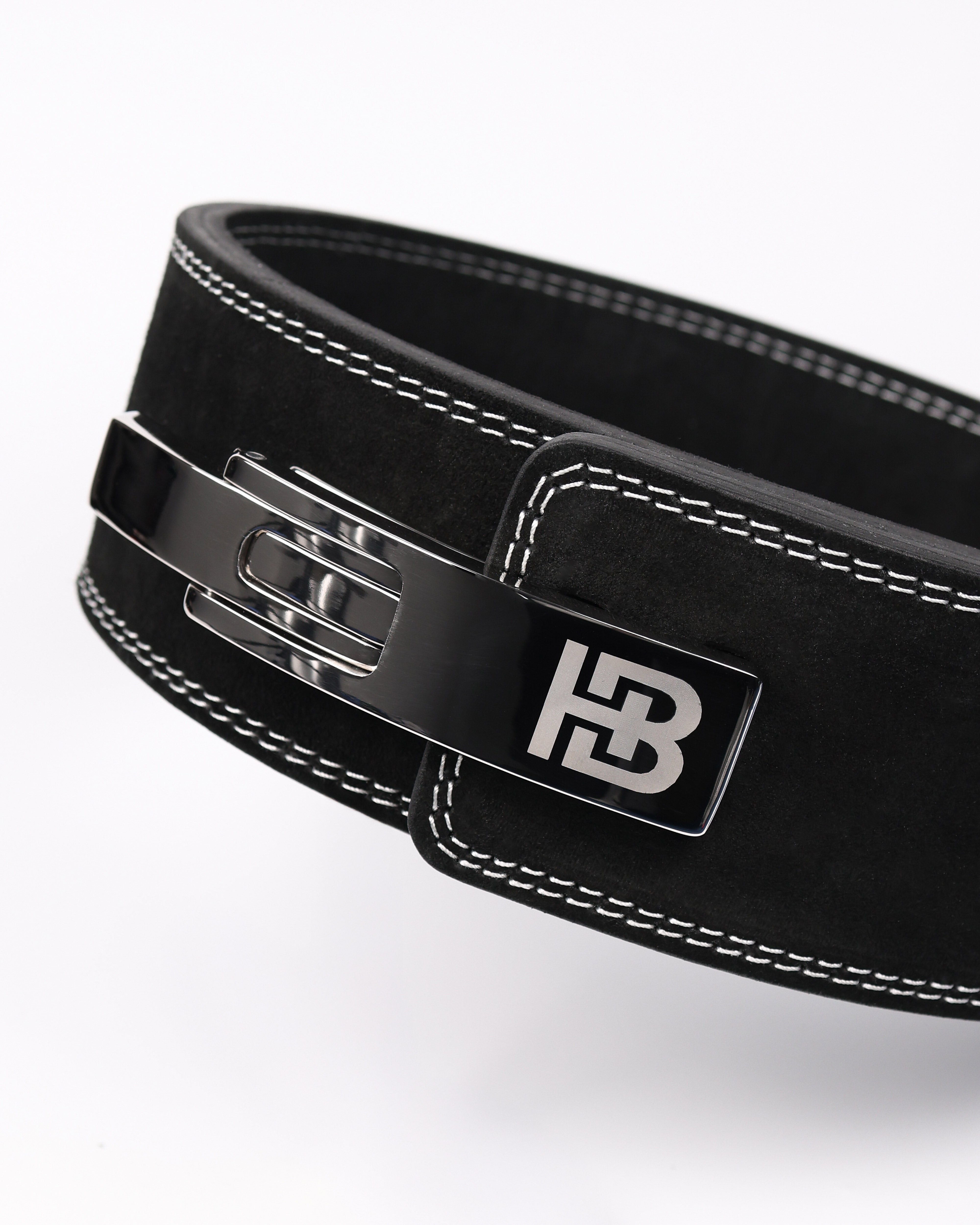 OG Black Leather Lever Belt 10mm