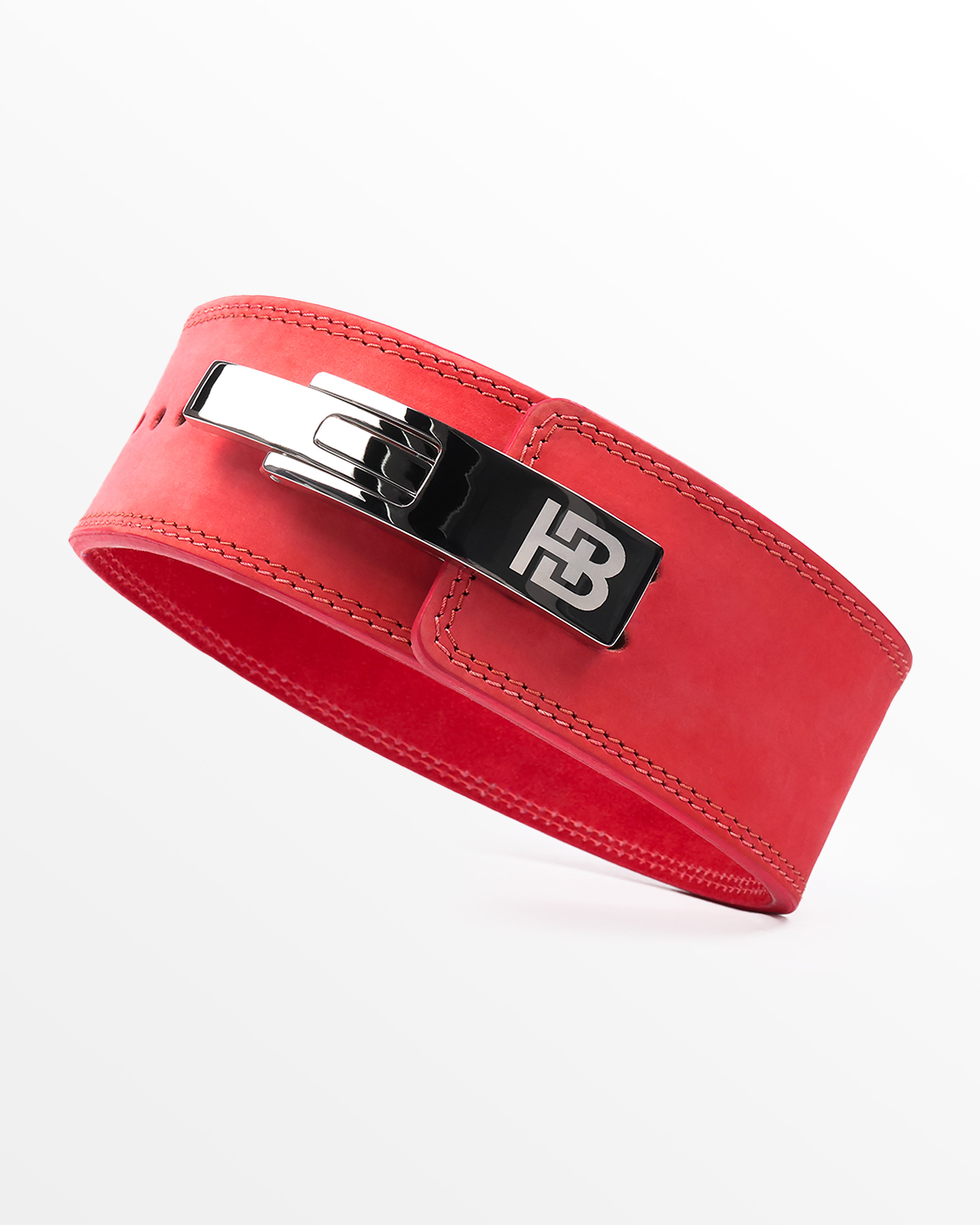 Classic Red Lever Belt 10mm