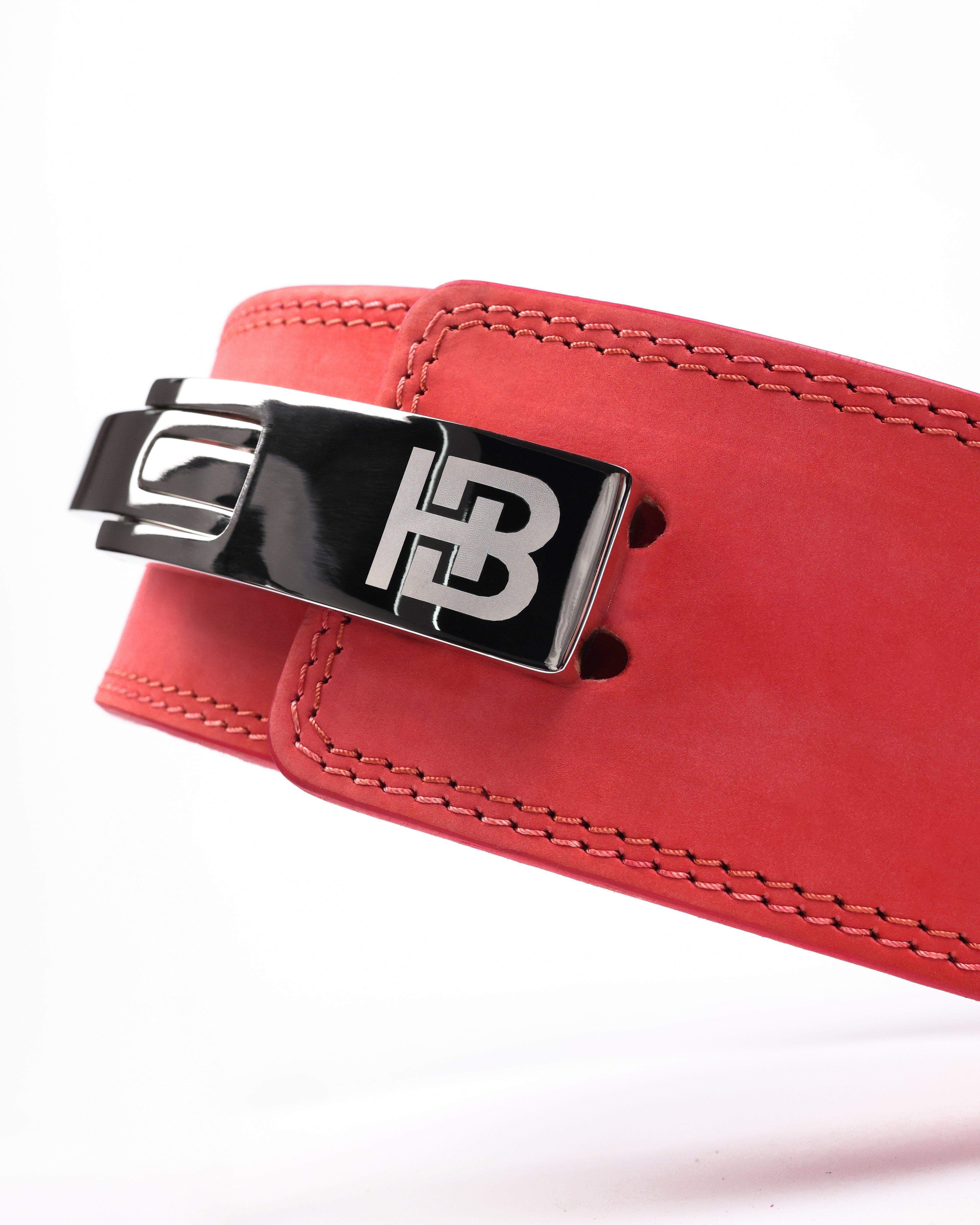 Classic Red Lever Belt 10mm