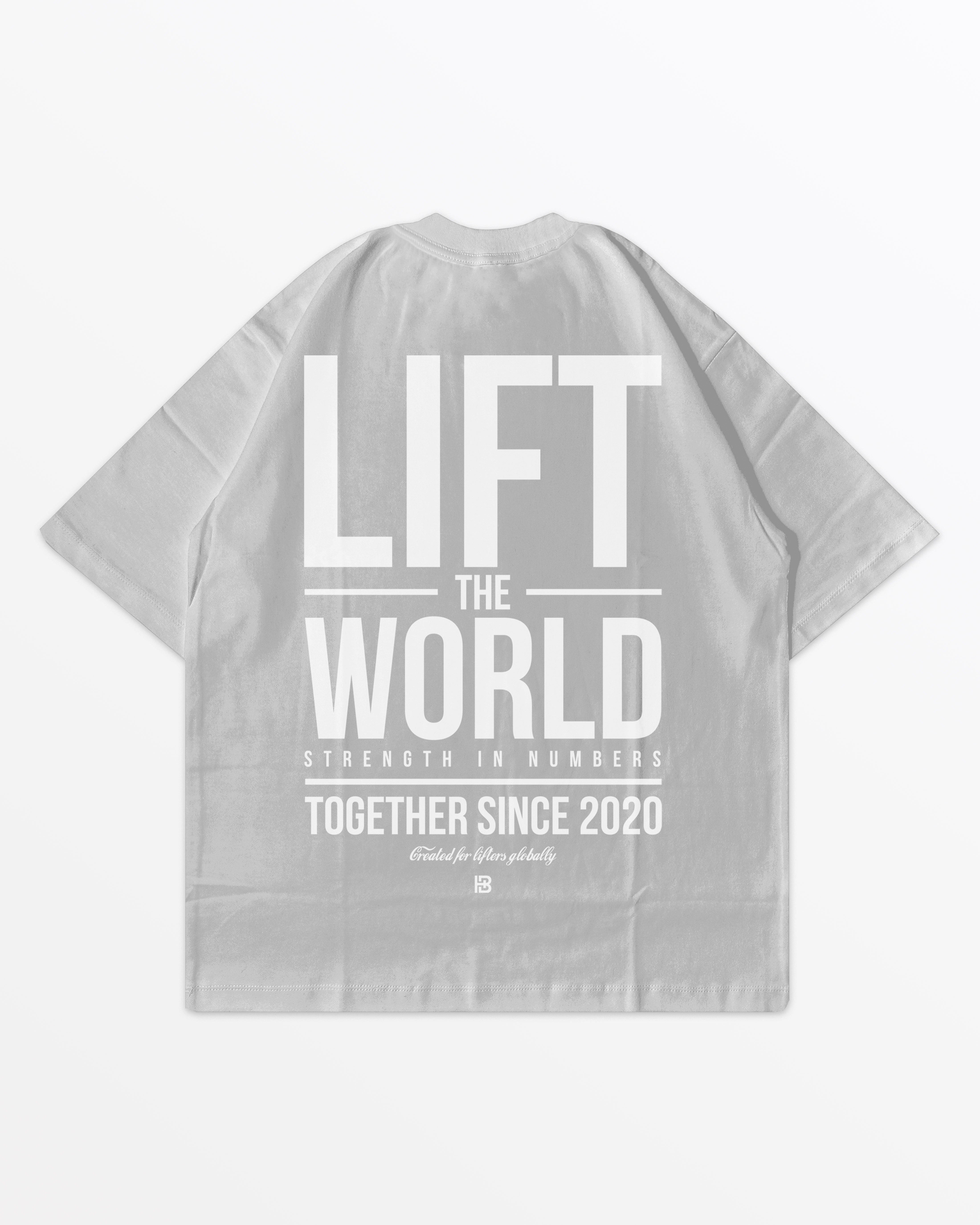 Lift The World T-Shirt Grey