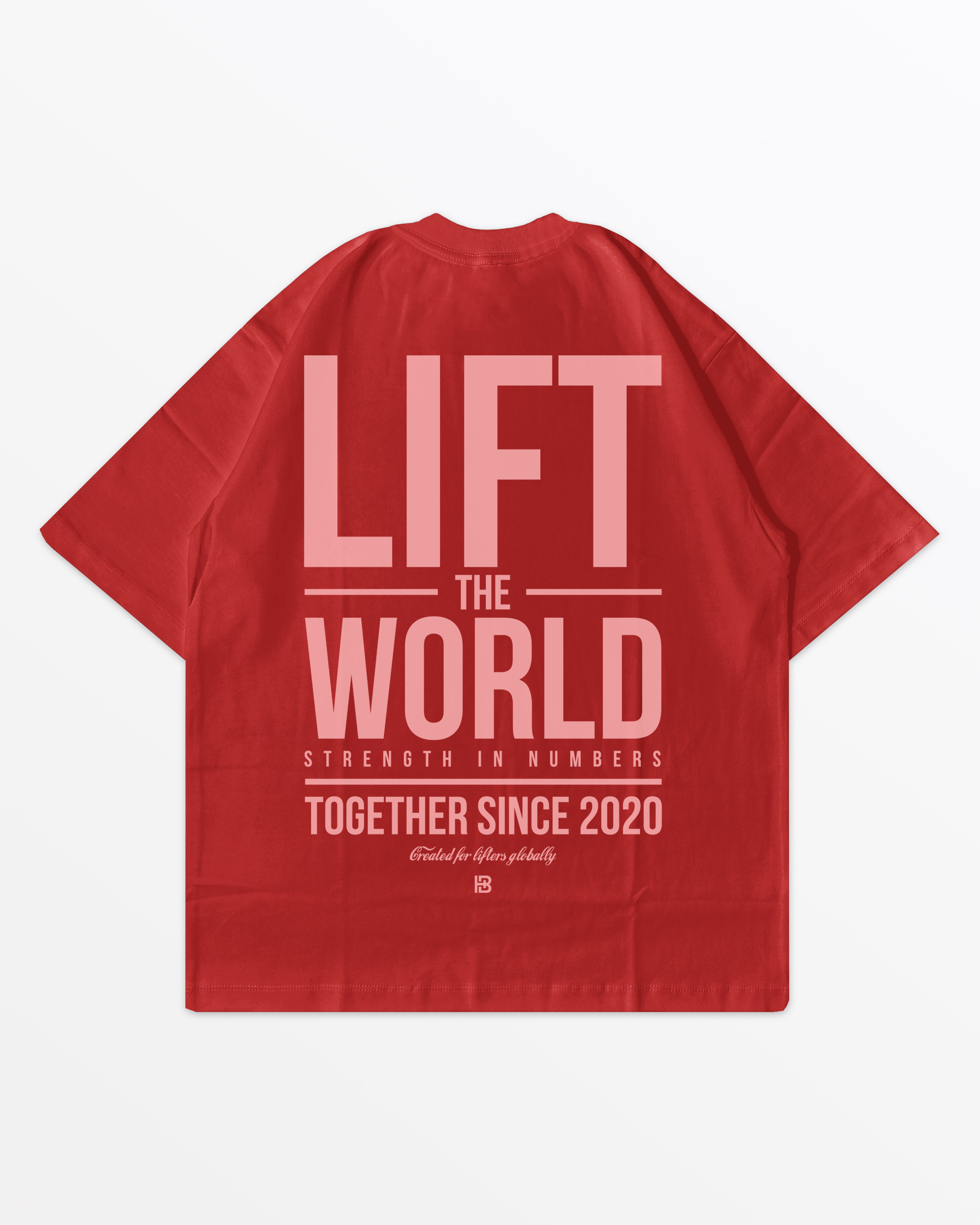 Lift The World T-Shirt Red