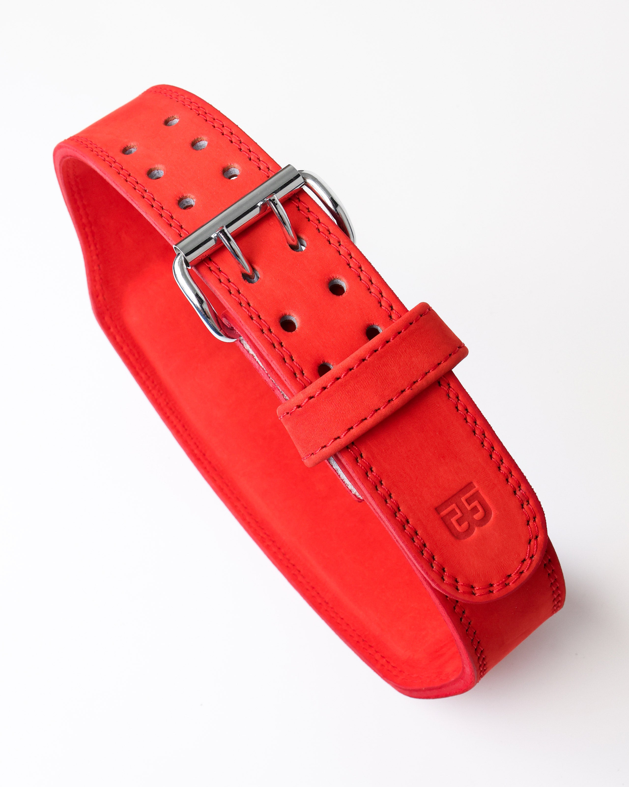 Bodybuilding Belt 10mm Red