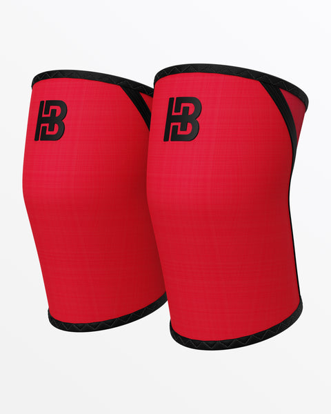 MVPRO Knee Sleeves 7mm Classic Red – Hardbody