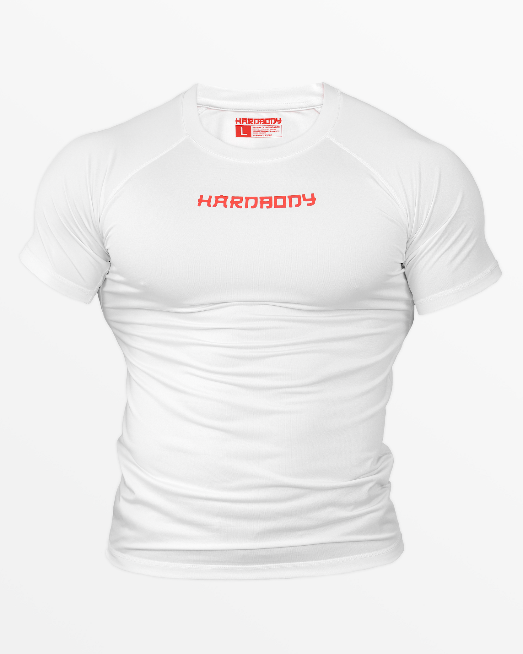 White Compression Short Sleeve