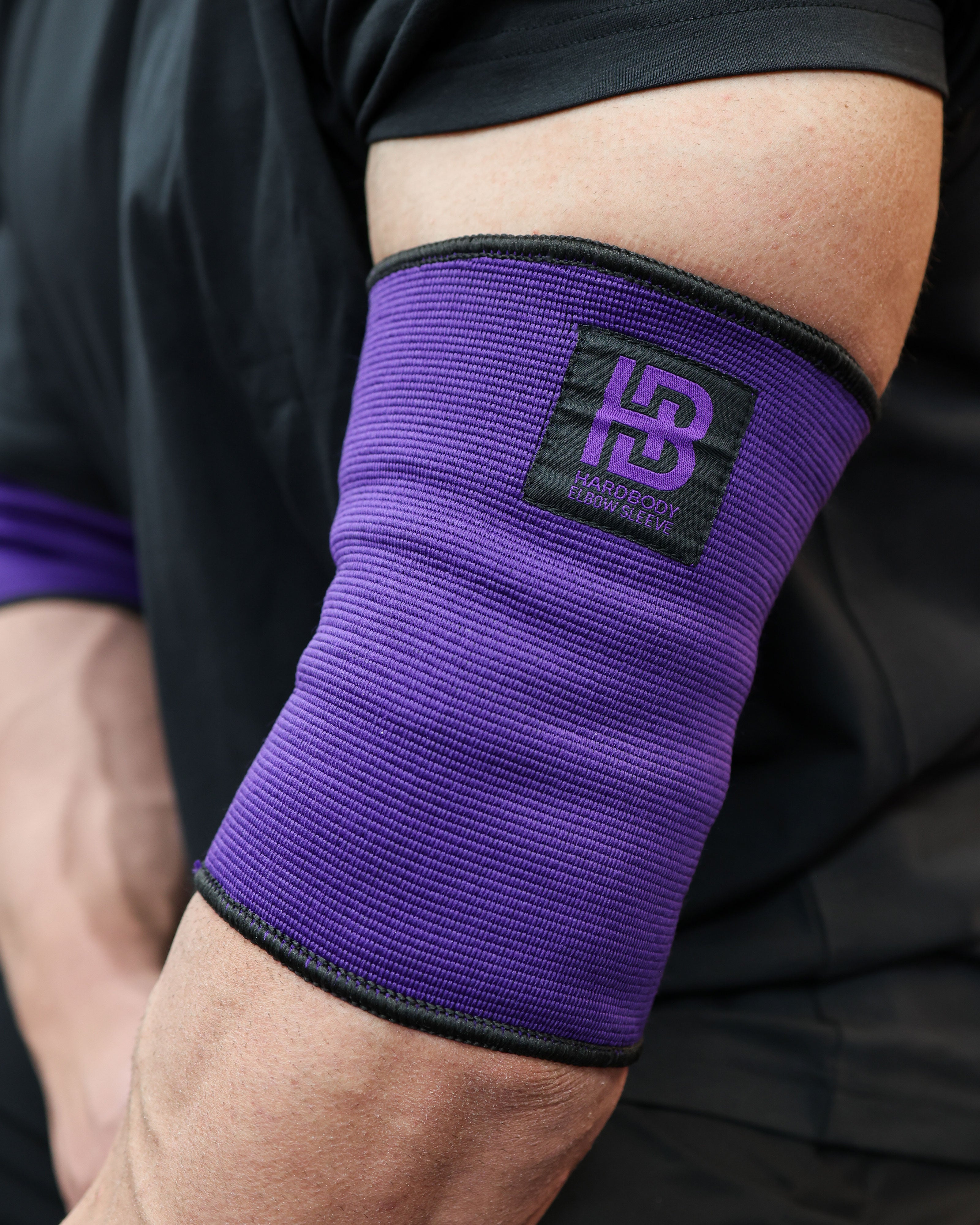 Single Ply Elbow Sleeves Purple