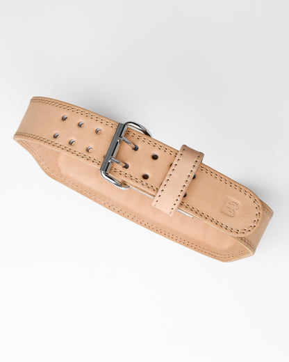 Bodybuilding Belt 10mm Tan