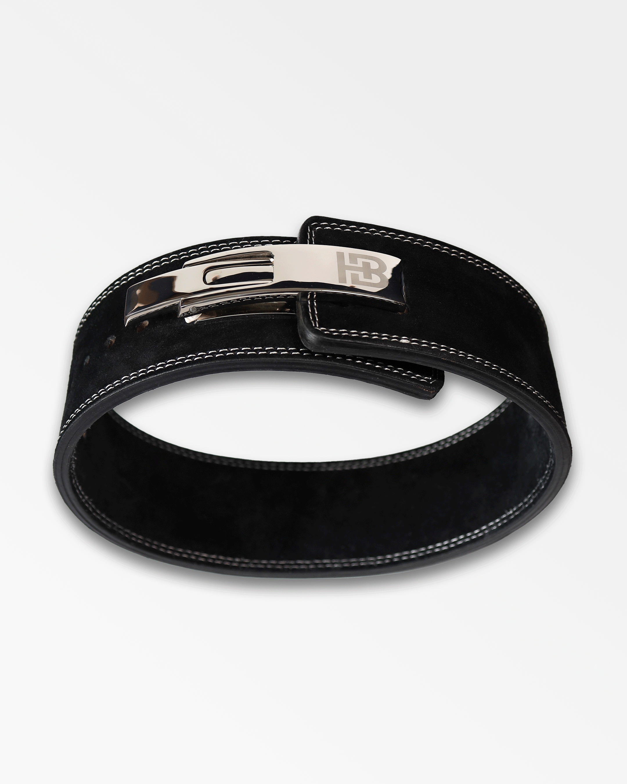 OG Black Leather Lever Belt 10mm