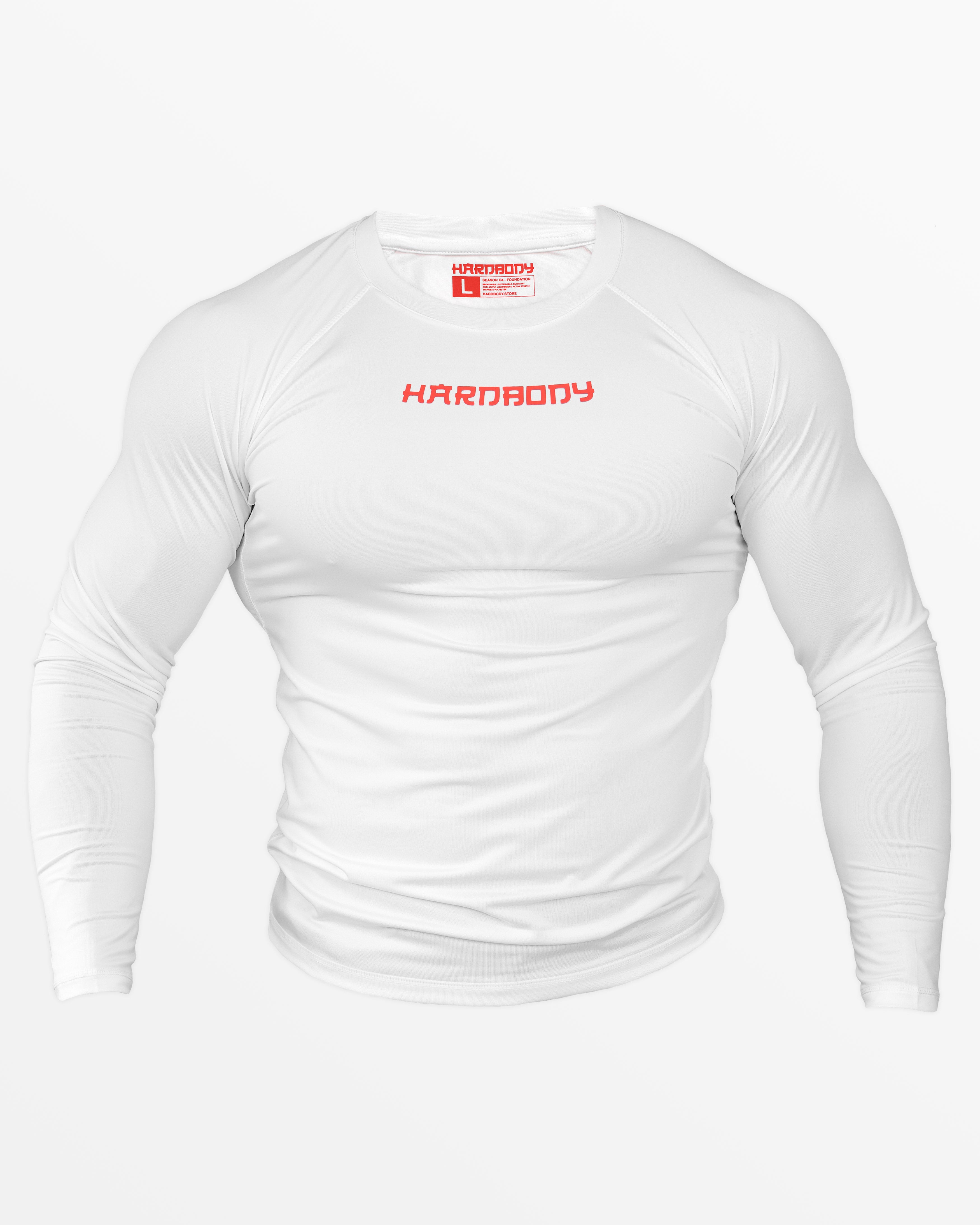 White Compression Long Sleeve
