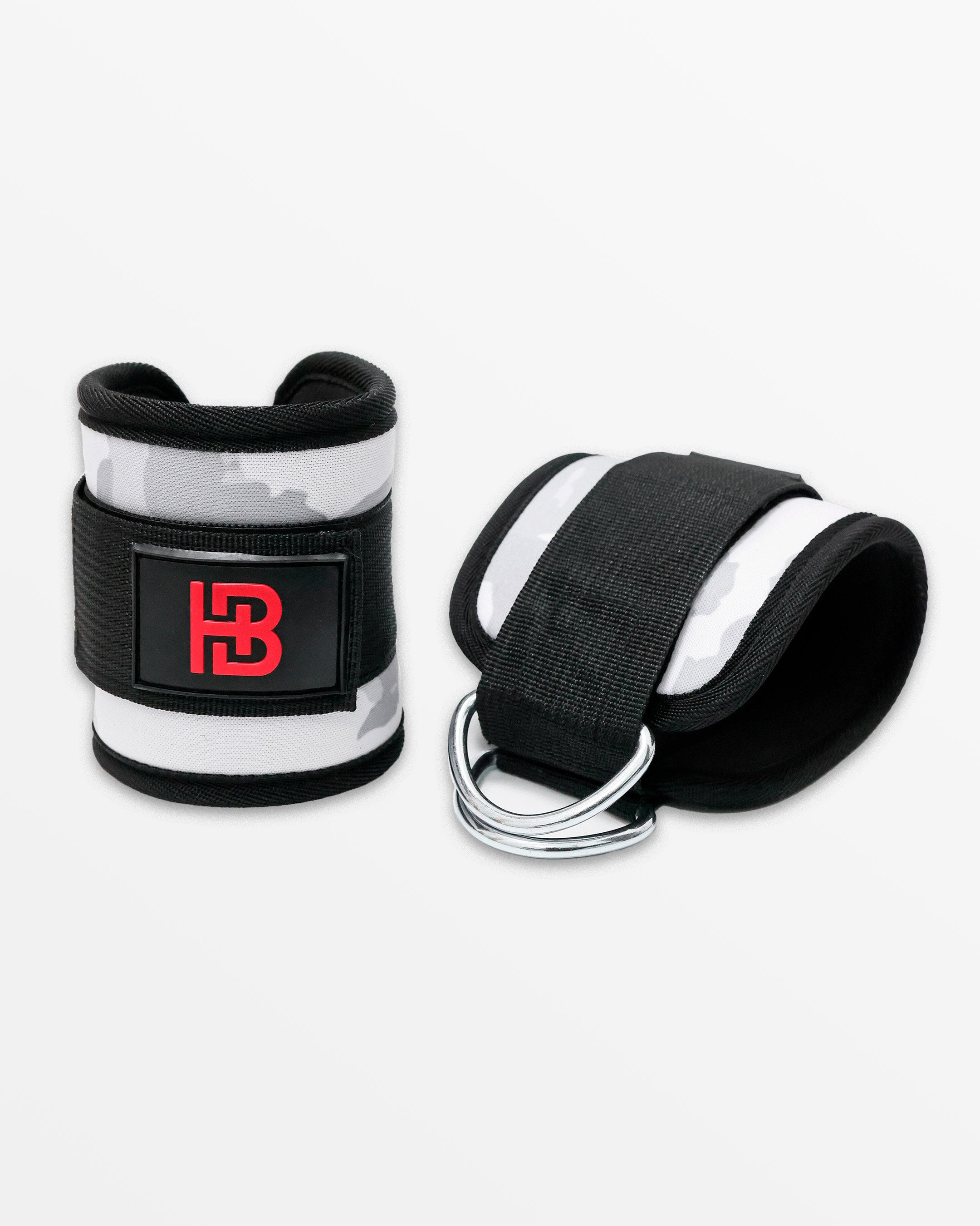 Winter White Neoprene Lifting Cuffs