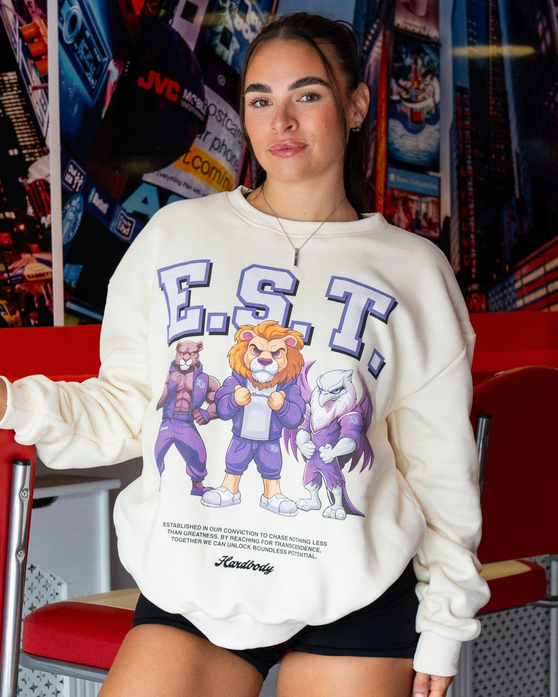 Establish Crew Neck Cream