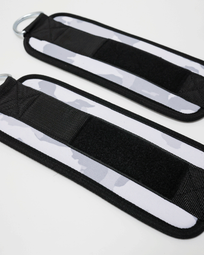 Neoprene Lifting Cuffs Winter White