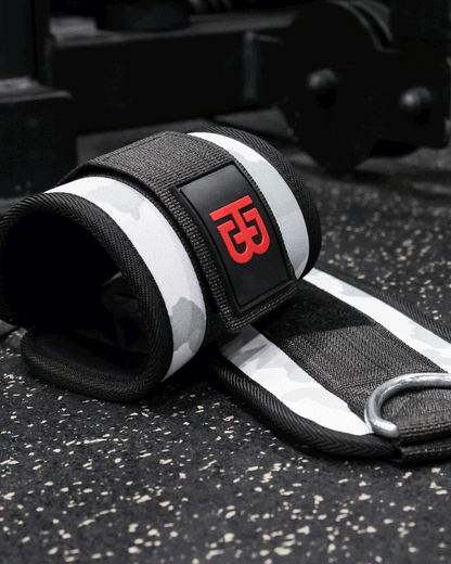 Neoprene Lifting Cuffs Winter White