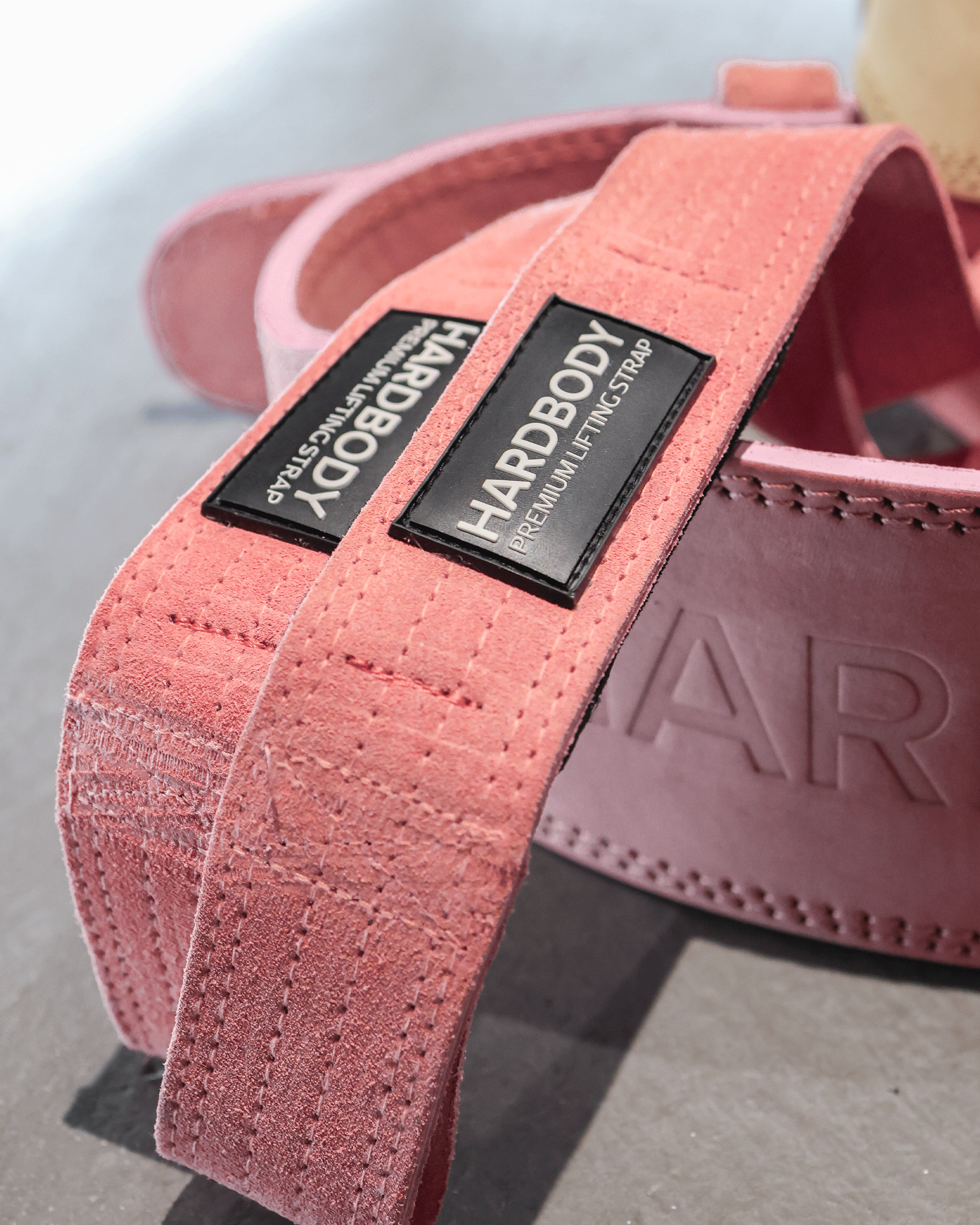 Premium Lifting Straps Dusty Pink