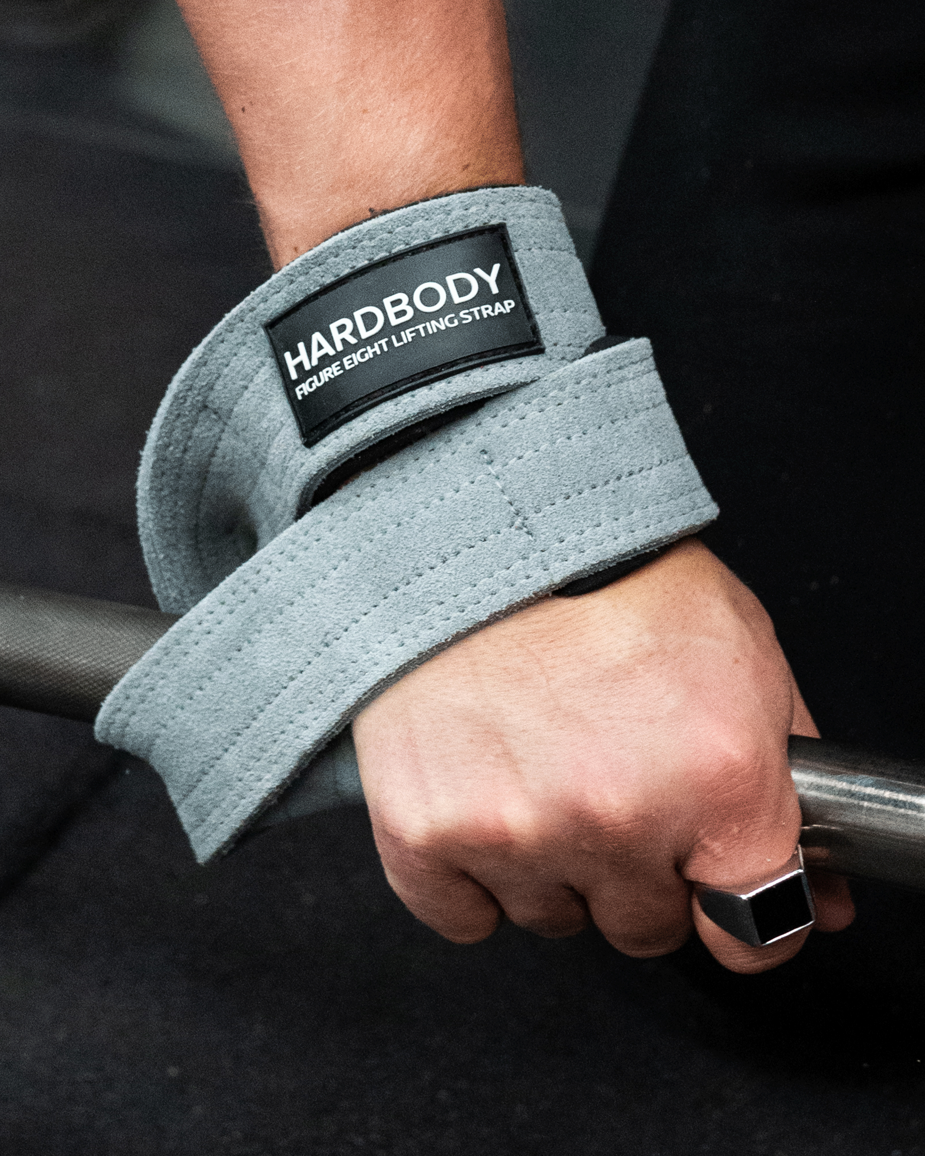 Premium Figure 8 Straps Grey